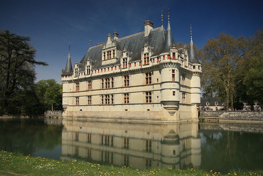 Châteaux sites touristiques d'Azay-le-Rideau