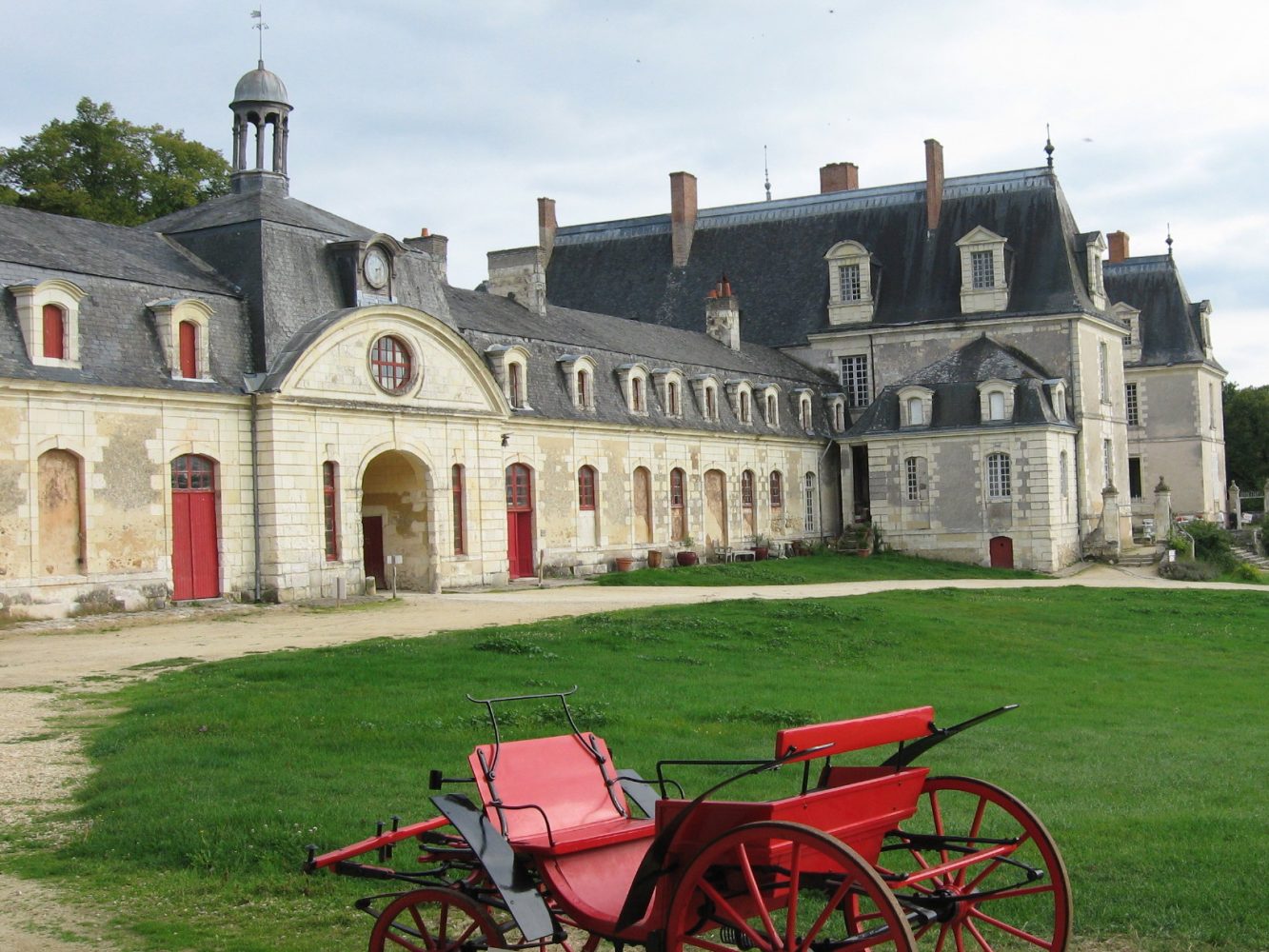 Châteaux sites touristiques de Gizeux calèche